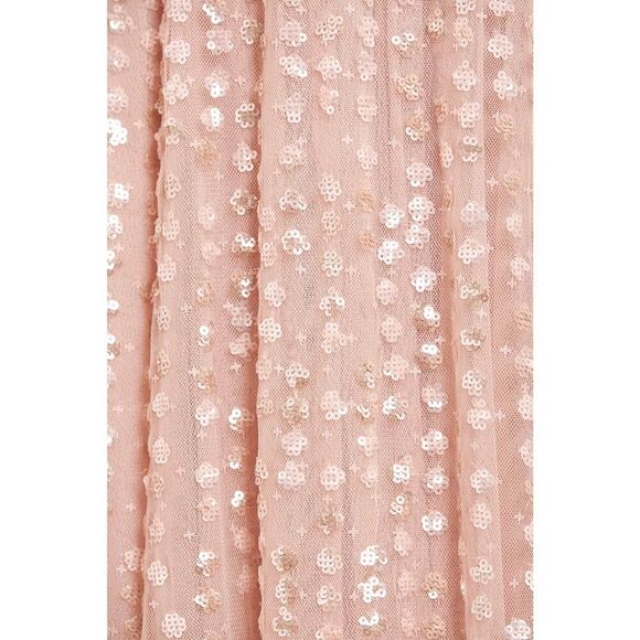 needle & thread Raindrop One-Shoulder Ankle Gown pebble UK12/US8 - Picture 5 of 11